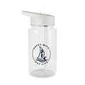 Tritan Water Bottle — "Happy Wife Wet Life" Surf Logo Sports Bottle