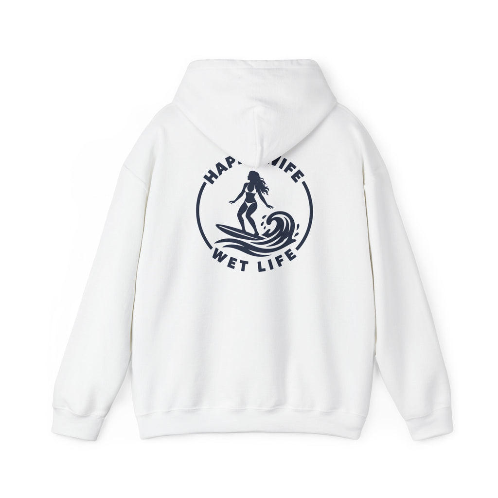 Unisex Heavy Blend™ Hooded Woman Surfing Sweatshirt