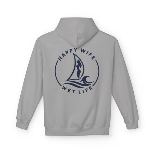 "Happy Life Wet Life" Nautical Graphic Pullover