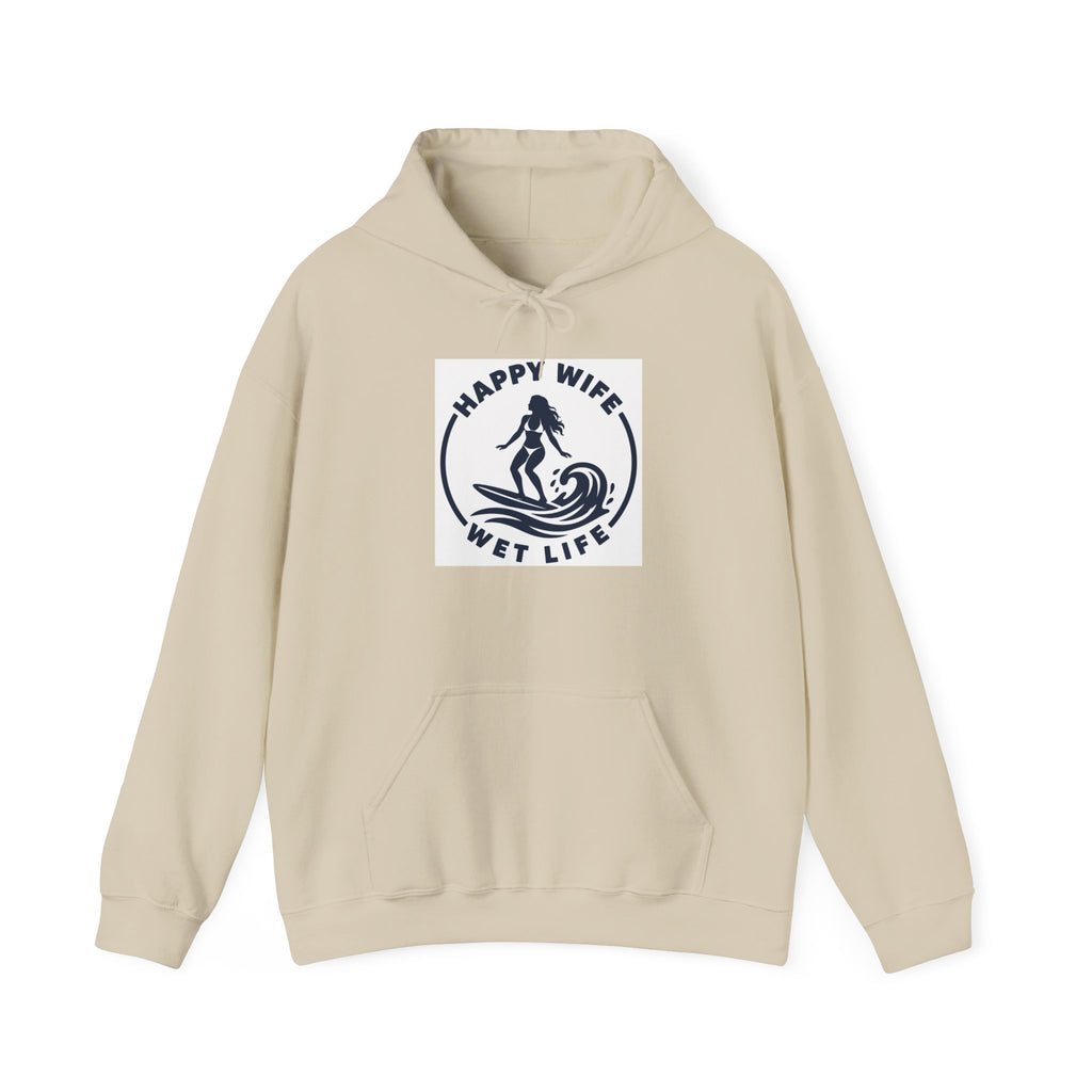 Unisex Heavy Blend™ Hooded Woman Surfing Sweatshirt