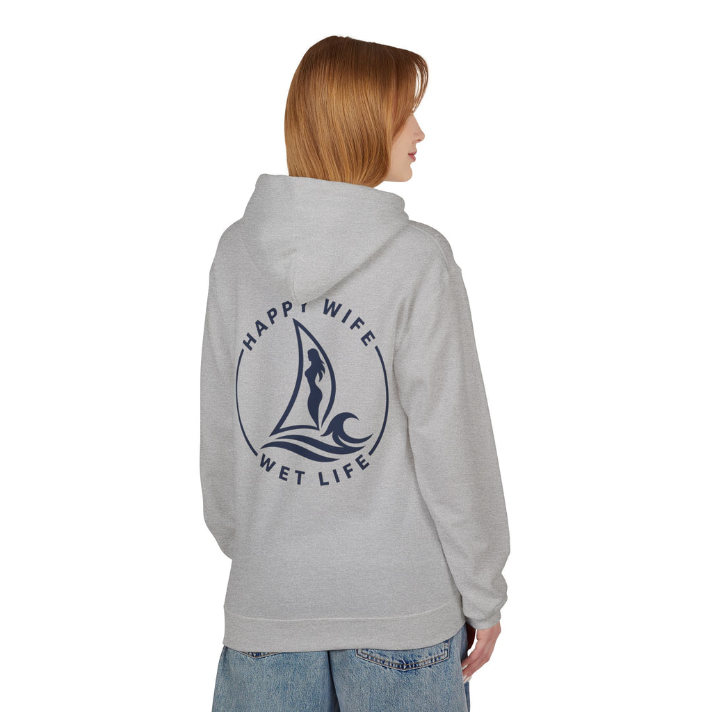"Happy Life Wet Life" Nautical Graphic Pullover