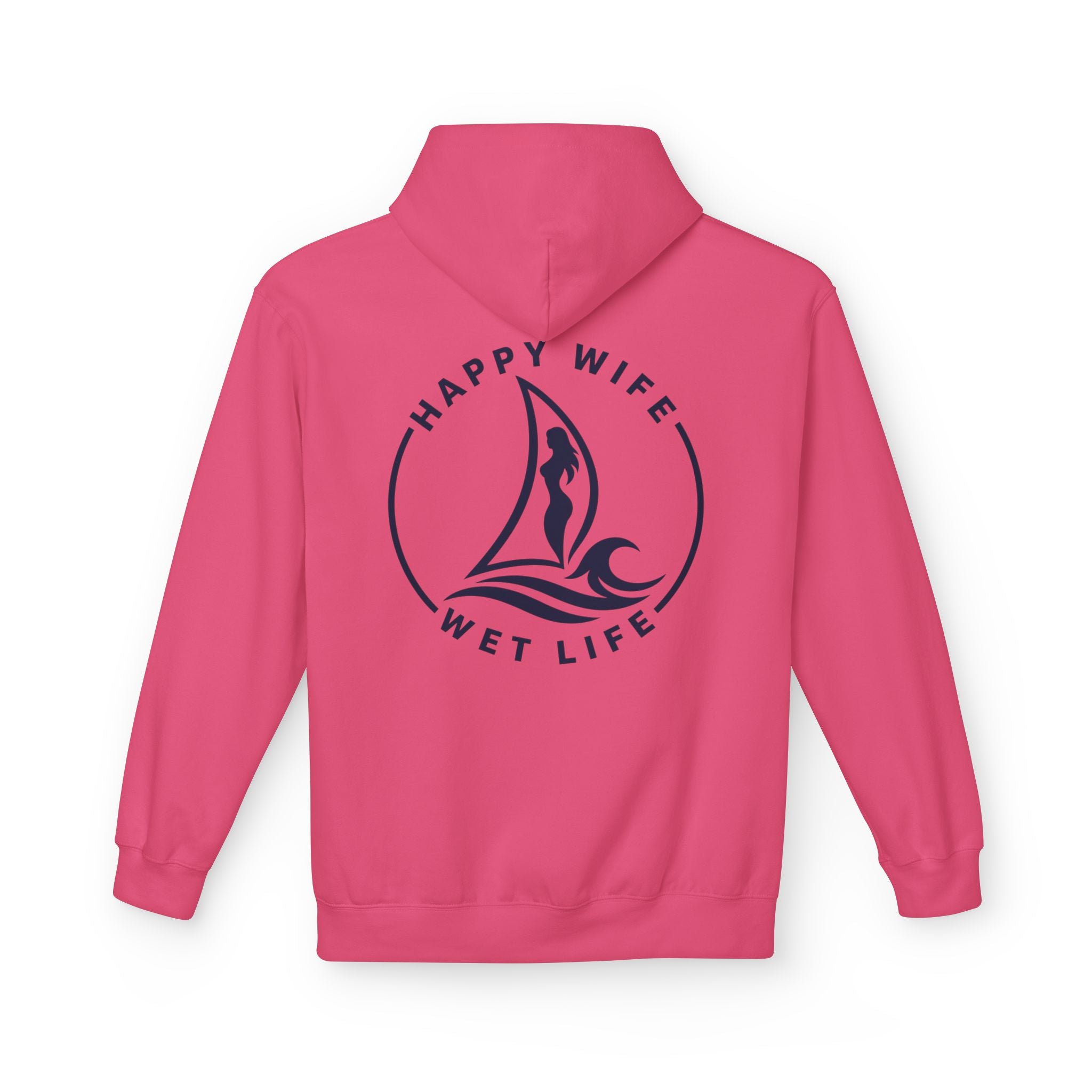 "Happy Life Wet Life" Nautical Graphic Pullover