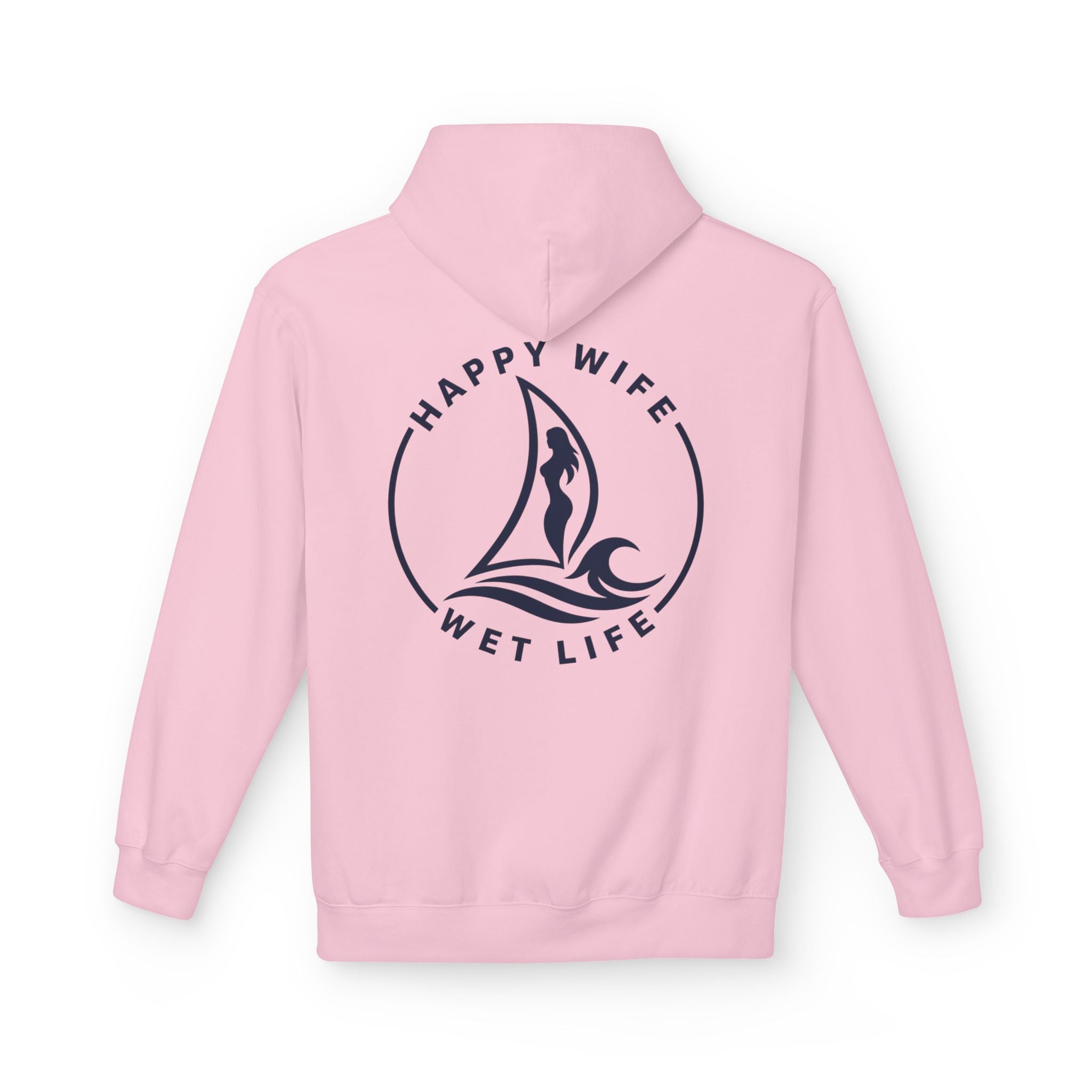 "Happy Life Wet Life" Nautical Graphic Pullover
