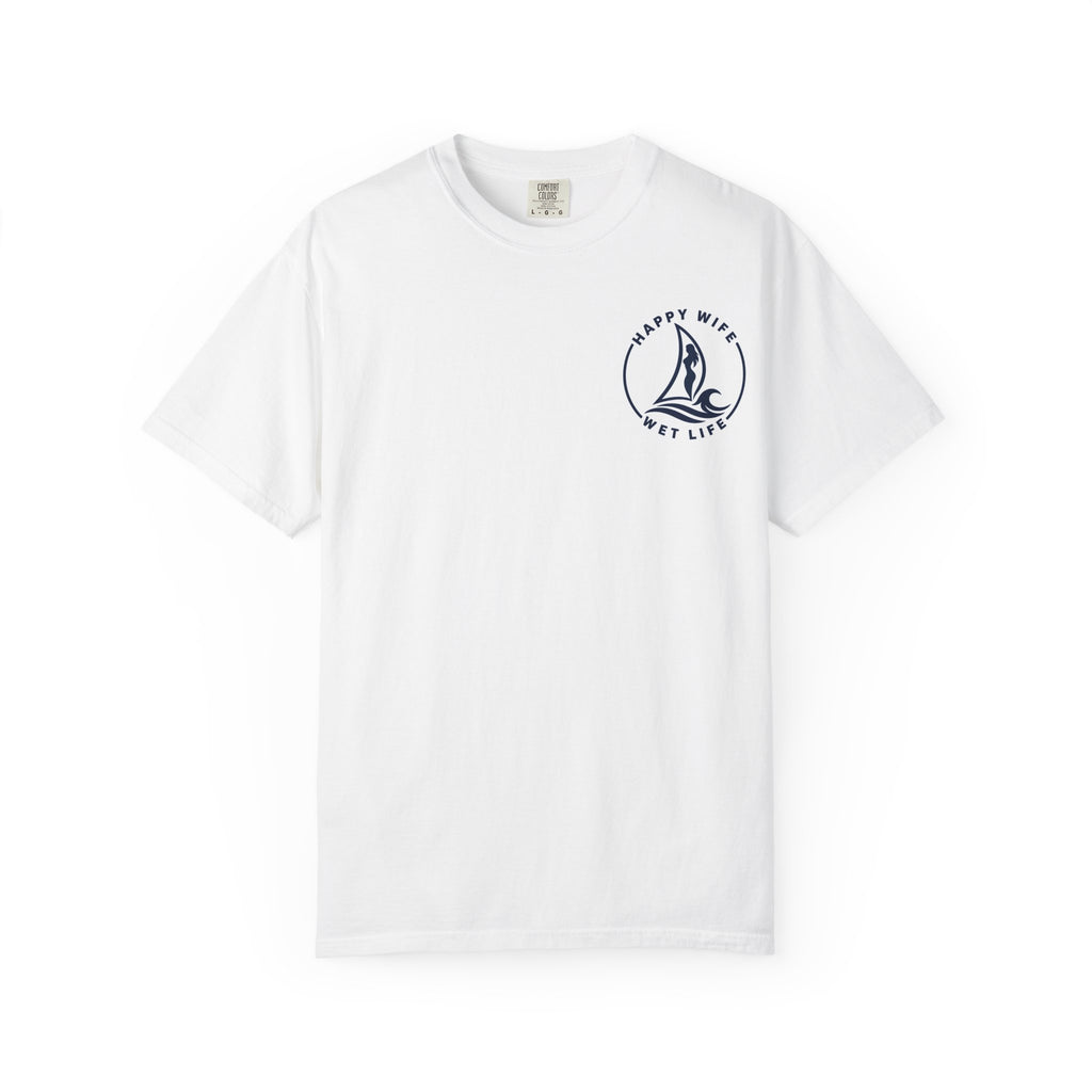 Wet Life 'Happy Wife' Sailboat T-Shirt