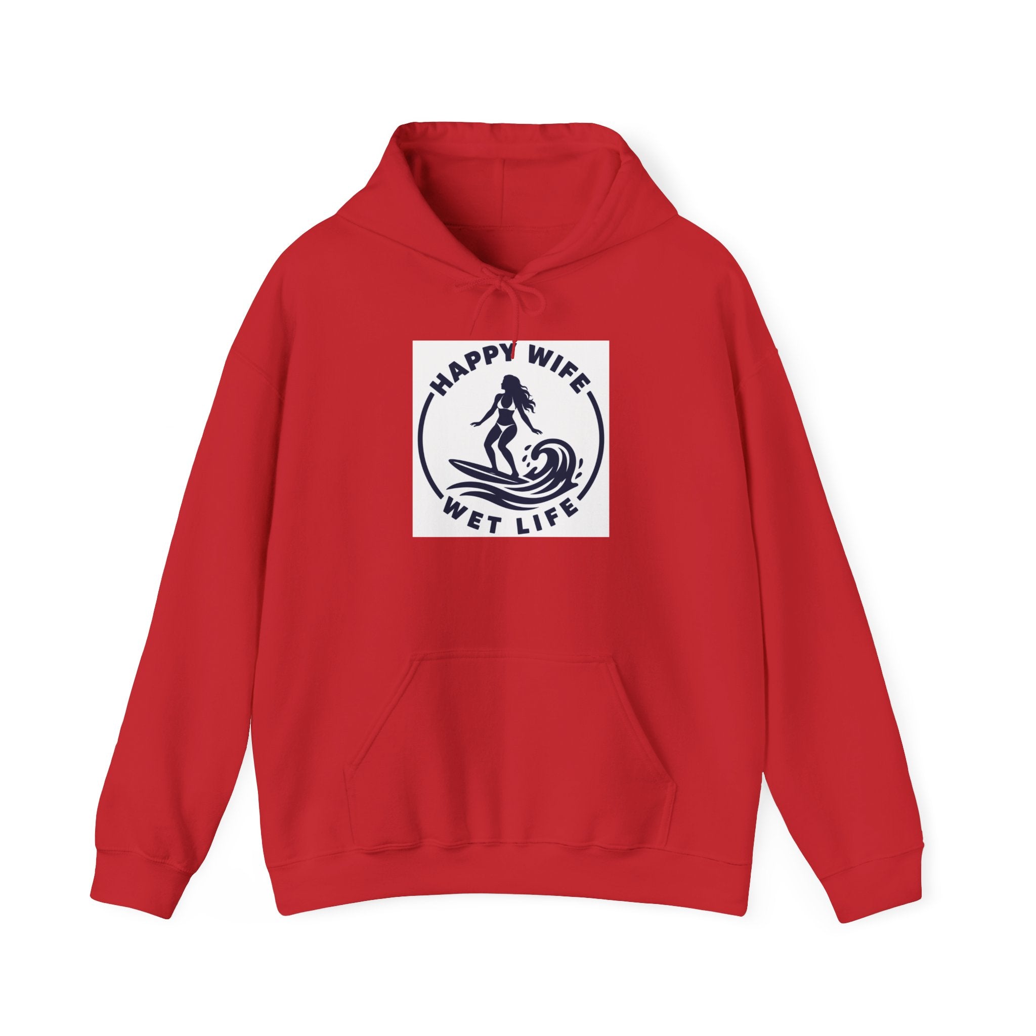 Unisex Heavy Blend™ Hooded Woman Surfing Sweatshirt