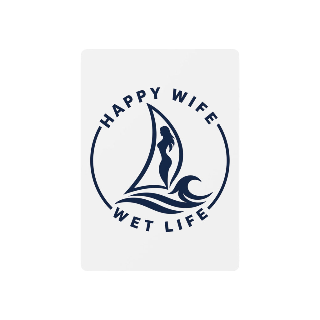 Playing Cards – “Happy Wife Wet Life” Nautical Poker Deck