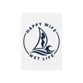 Playing Cards – “Happy Wife Wet Life” Nautical Poker Deck