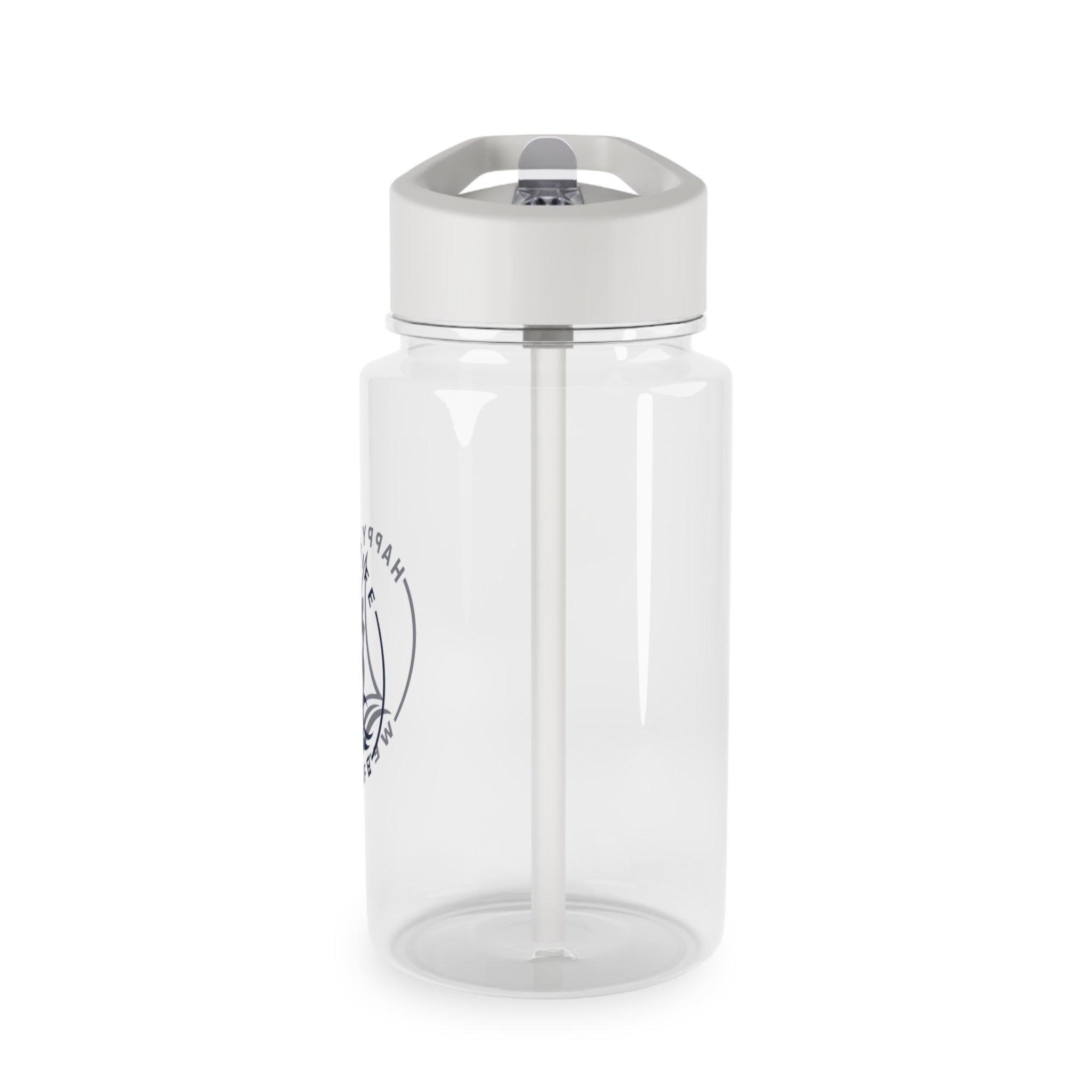 Tritan Water Bottle — "Happy Wife Wet Life" Surf Logo Sports Bottle