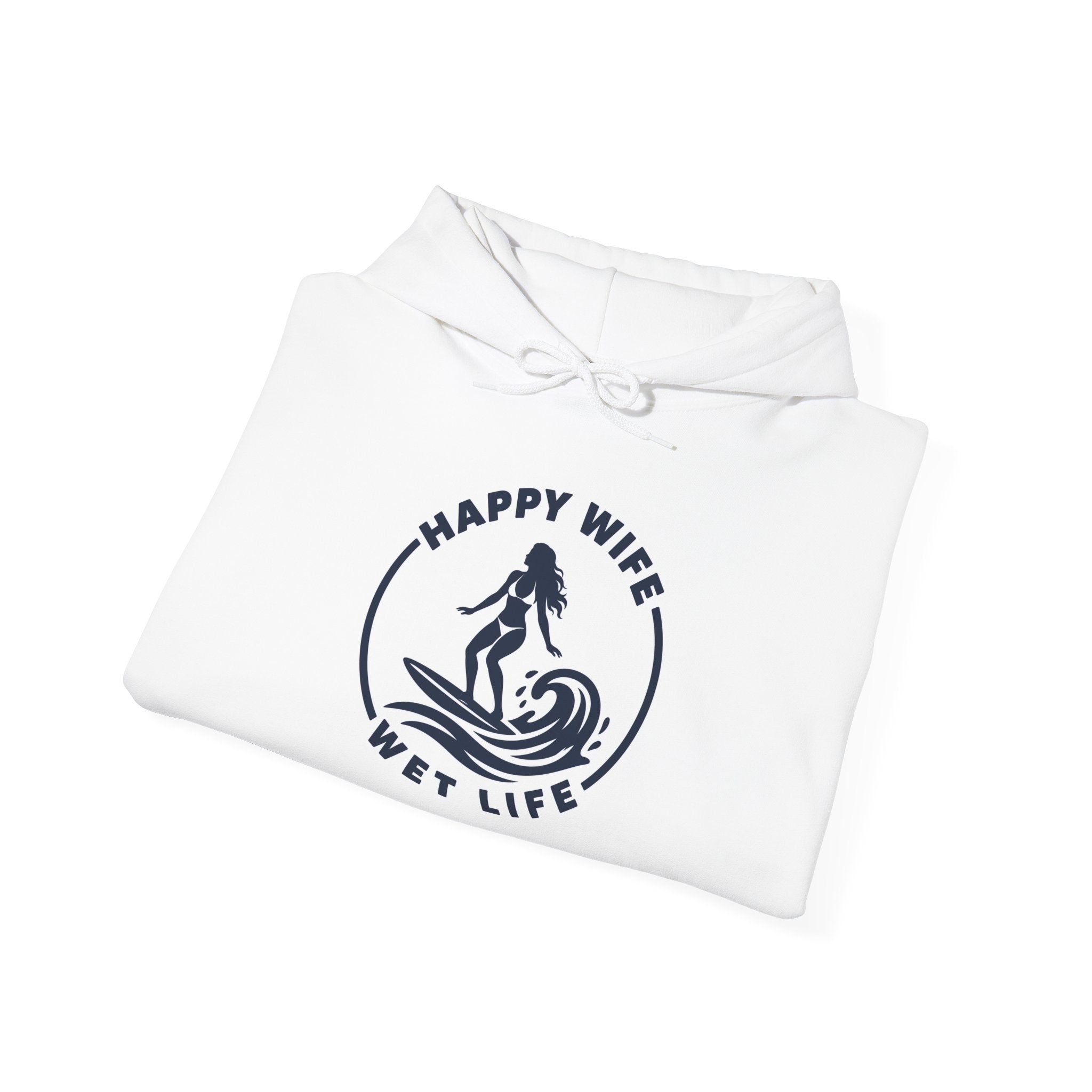 Unisex Heavy Blend™ Hooded Woman Surfing Sweatshirt