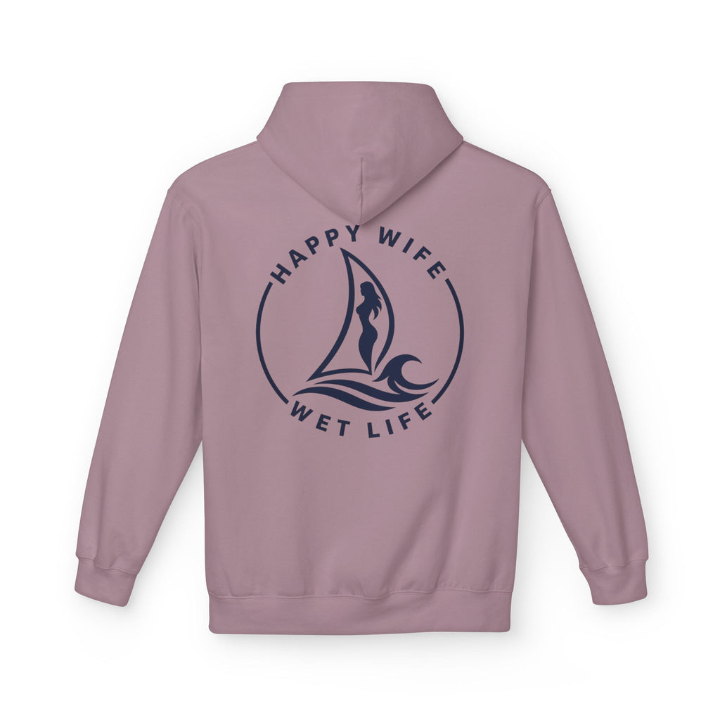 "Happy Life Wet Life" Nautical Graphic Pullover