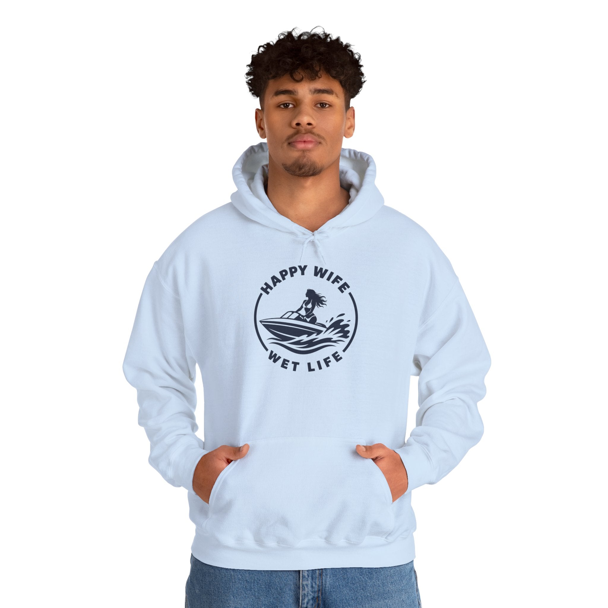 Unisex Heavy Blend™ Hooded Woman Boating Sweatshirt