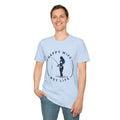 Unisex Fishing Wife T-Shirt — "Happy Wife, Wet Life" Graphic Tee for Anglers