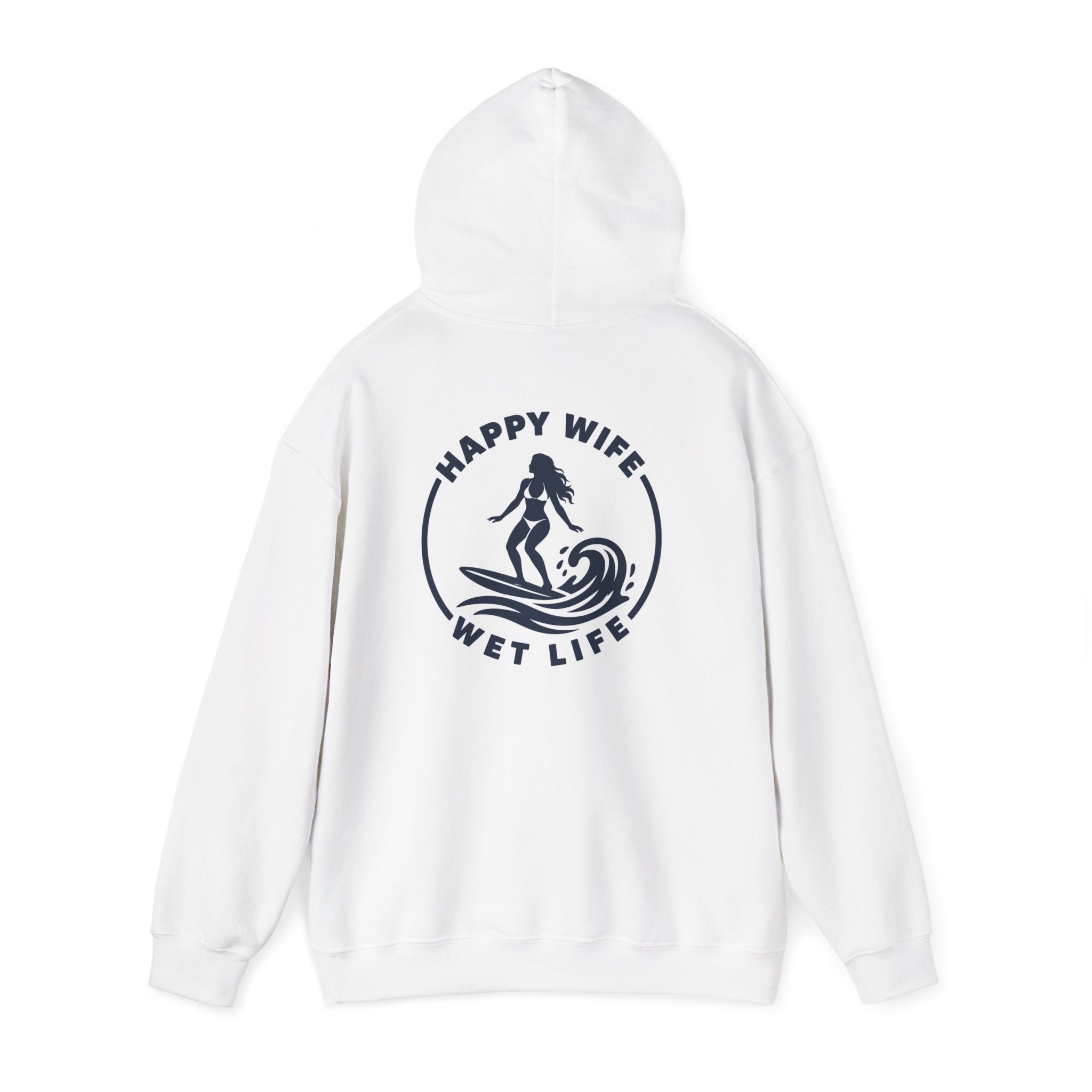 Unisex Heavy Blend™ Hooded Woman Surfing Sweatshirt