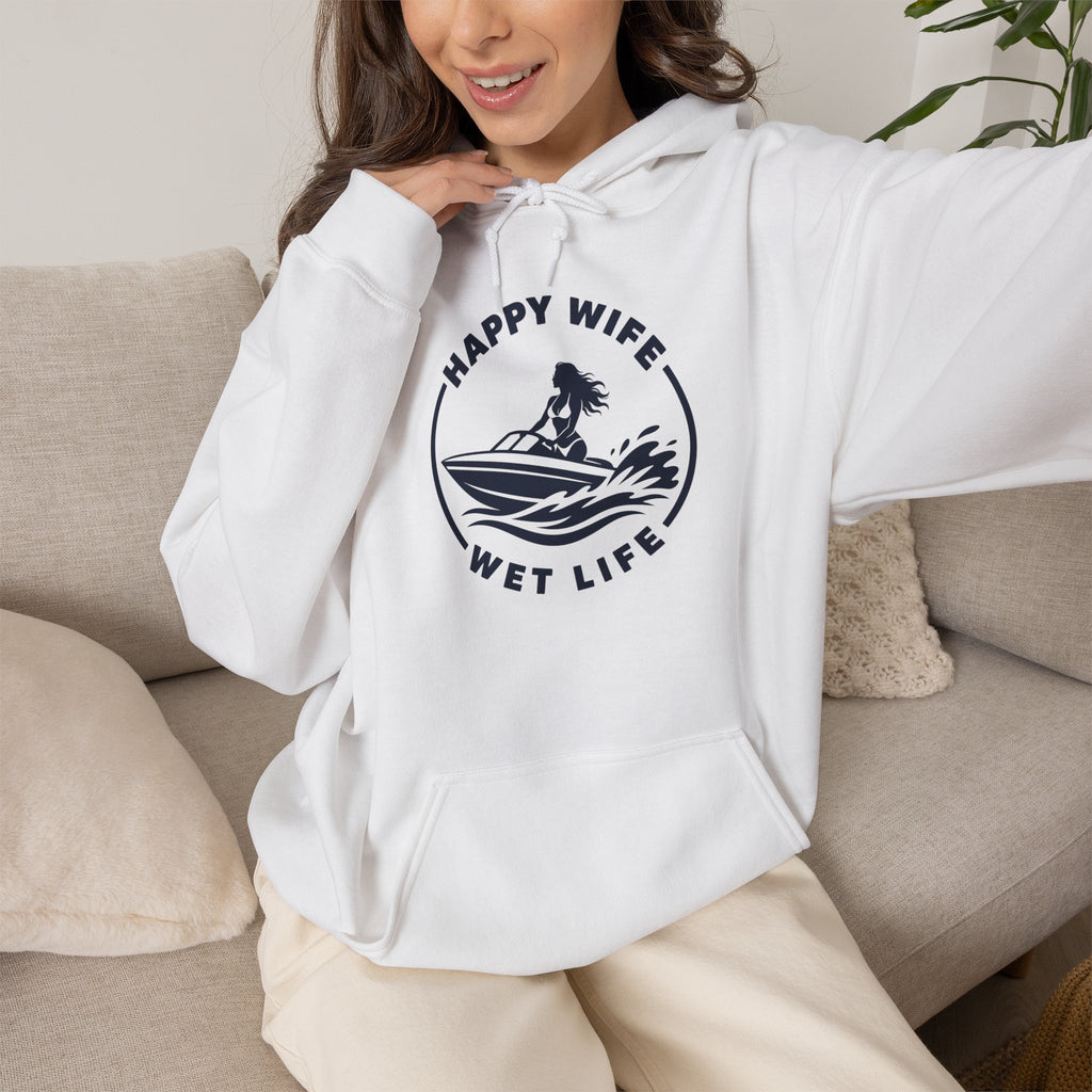 Unisex Heavy Blend™ Hooded Woman Boating Sweatshirt