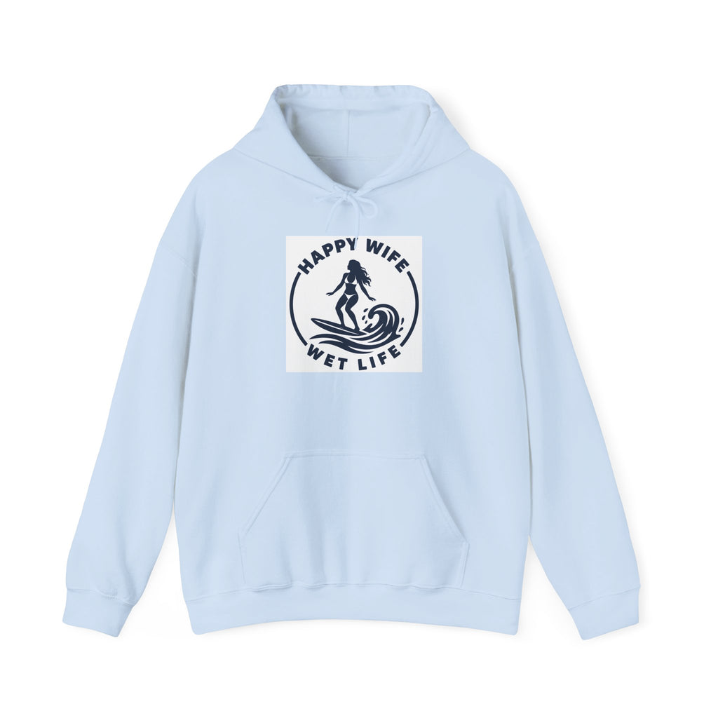 Unisex Heavy Blend™ Hooded Woman Surfing Sweatshirt