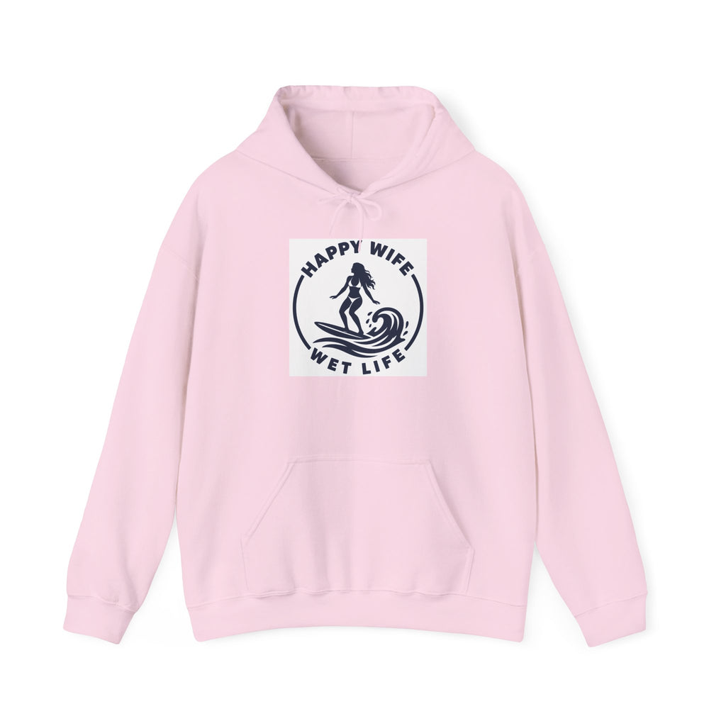 Unisex Heavy Blend™ Hooded Woman Surfing Sweatshirt