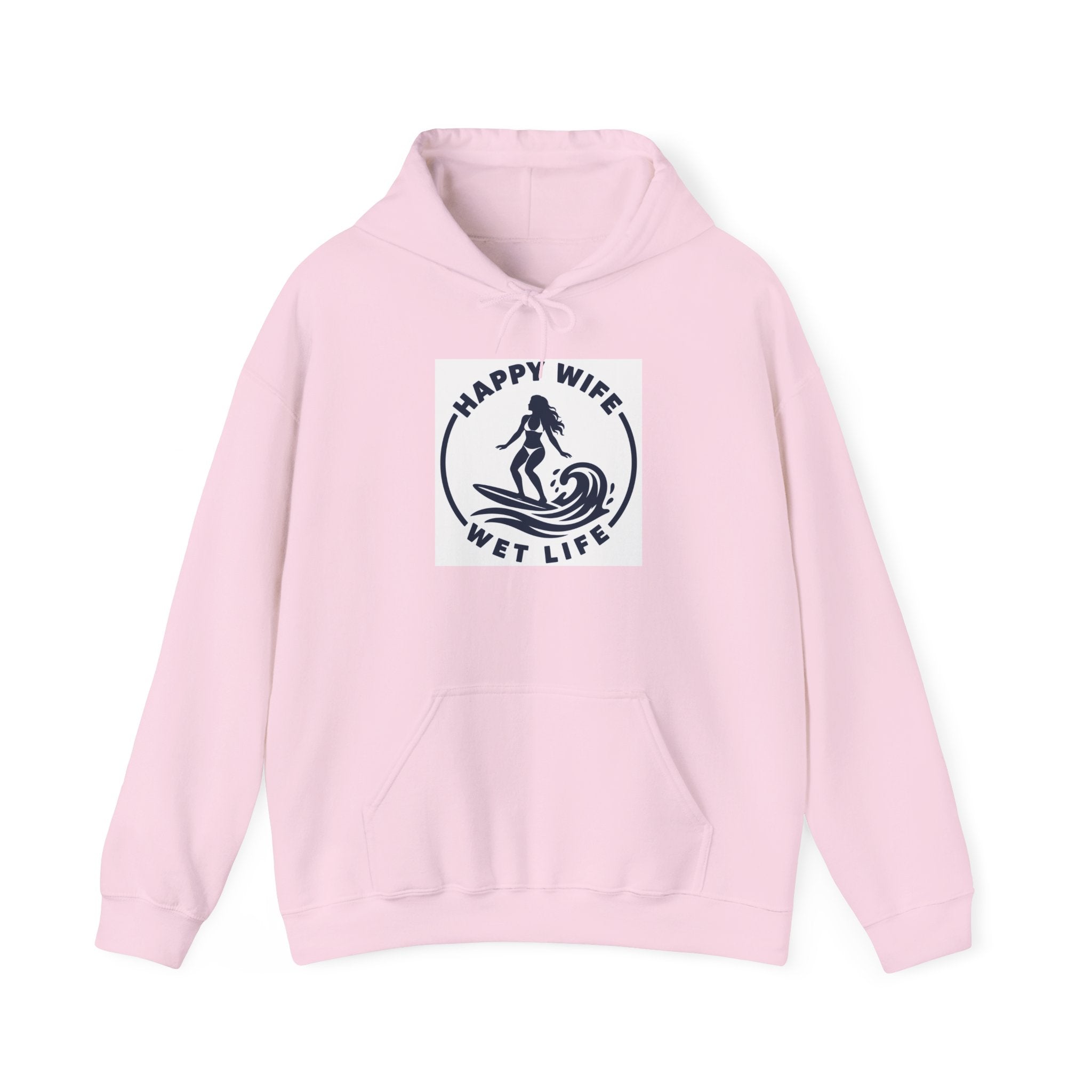 Unisex Heavy Blend™ Hooded Woman Surfing Sweatshirt