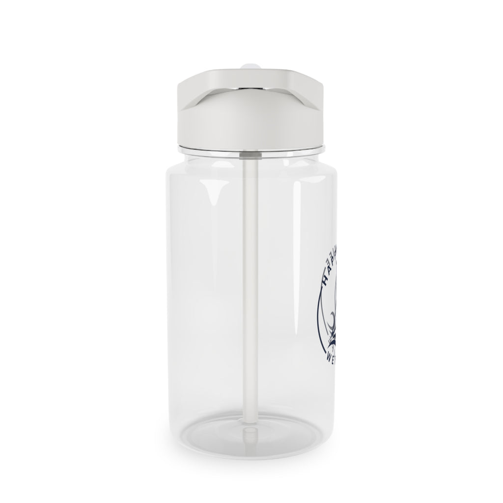Tritan Water Bottle — "Happy Wife Wet Life" Surf Logo Sports Bottle